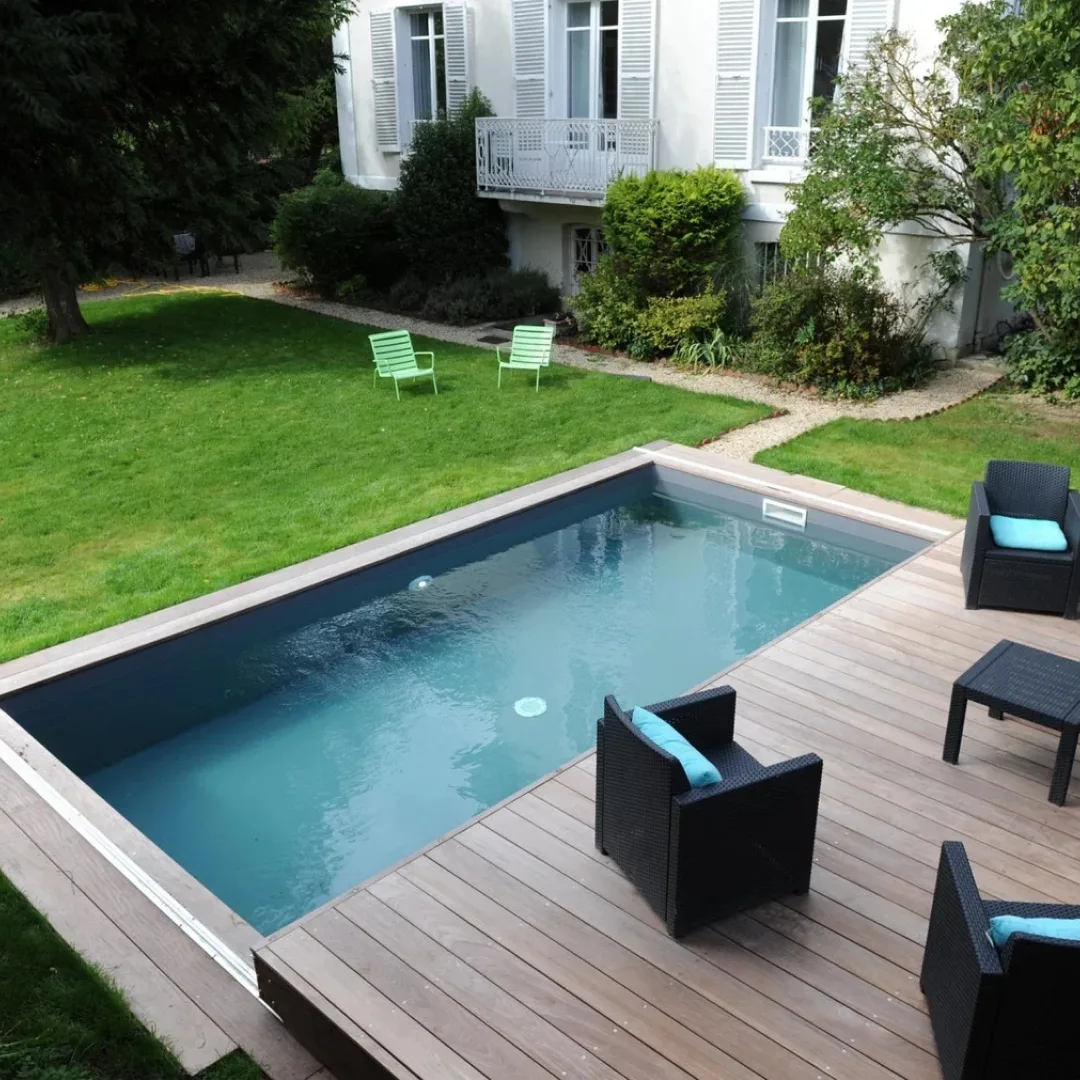 Раздвижная терраса для бассейна в Кондопоге