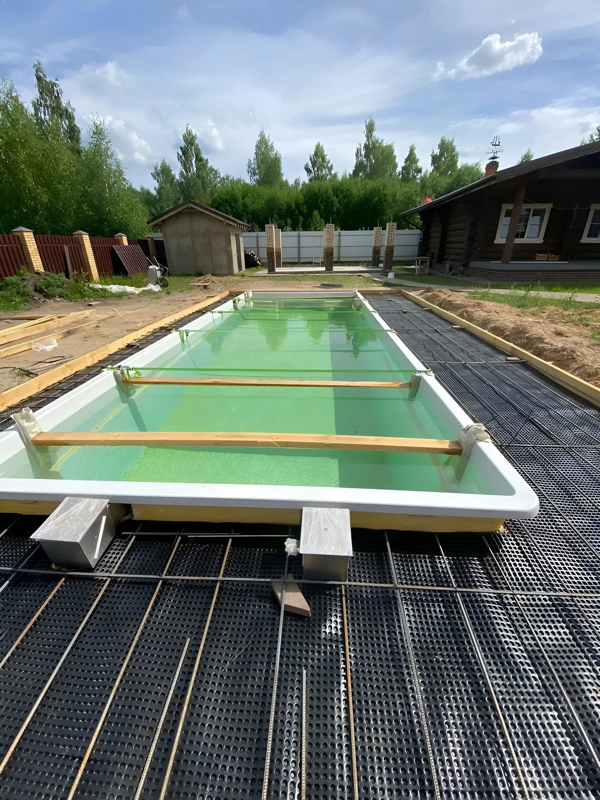 Laguna 9 — вечернее освещение в Кондопоге