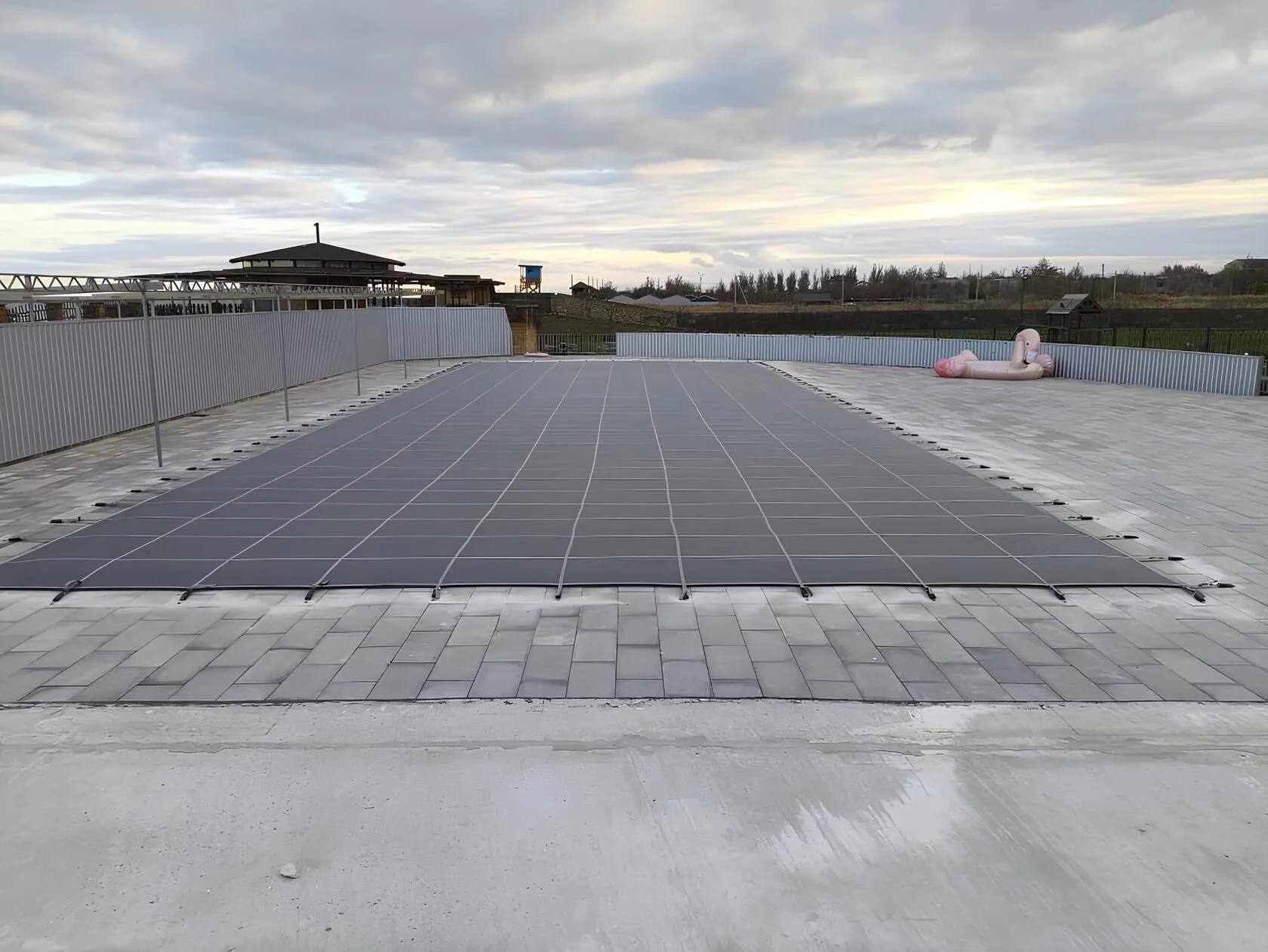 Защитное покрывало для бассейна в Кондопоге