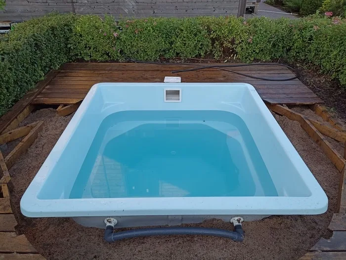 Композитная купель Laguna 2 — установка в Кондопоге