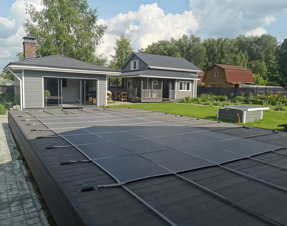 Покрывало для бассейна Laguna Cover Mesh в Кондопоге